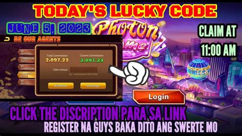Photon Game Lucky Code .